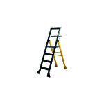 Centaure - escabeau aluminium  marches caillebotis mister t 4 marches