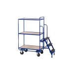 Matisre - escabeau chariot - 2 plateaux : hauteur 305mm / 915mm - estp23d1n