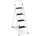 Escabeau marchepied pliable 4 marches antid�rapantes avec garde corps