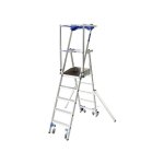 Escabeau pirl 5 marches - hauteur de travail max. 3. 18m - 2272195