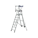 Matisère - escabeau pirl - garde - corps articulé - hauteur max de travail 3, 70m - pirlf7 - p Matisère - escabeau pirl - garde - corps articulé - hauteur max de travail 3, 70m - pirlf7 - p