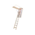 Escalier escamotable isol - haut. sous plafond max 2. 80 et min 2. 53m - trmie 70x100cm - ltk70100 ...