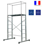 Escalux - echafaudage aluminium c: 150 kg hauteur 4. 1m