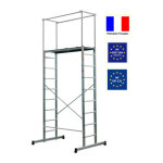 Escalux - echafaudage aluminium c: 150 kg hauteur 4. 7m