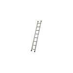 Escalux - echelle simple aluminium semi - prof 8 marches haut travail 3. 21 m et 2. 35m repli�e es