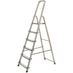 Escalux - escabeau ménager de sécurité aluminium 6 marches hauteur 3, 20 m - alumixte Escalux - escabeau ménager de sécurité aluminium 6 marches hauteur 3, 20 m - alumixte