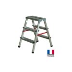 Escalux - escabeau double acc�s 2x3 haut. travail 2, 55 m - escadouble