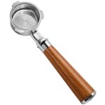 Espresso bottomless porte - filtre 51mm compatible avec delonghi dedica machine � caf� smeg, acier inoxydable ...