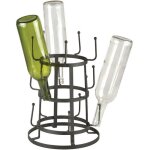 Esschert design - s�choir � bouteilles en m�tal