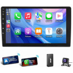 Essgoo - autoradio android 14 9 / 10 pouces double din carplay sans fil android auto gps rds 9' 2 + 32g ...