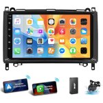 Essgoo - autoradio carplay gps bt wifi pour mercedes benz classe b a w639 w245 w169 w906 1 + 32g dab ...