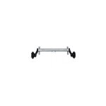 Imline - essieu non frein 450 kg ? remorque, tube 50 mm, 4 trous 115 mm