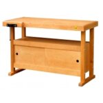 Etabli bois 1, 20 m a caisson longueur 1, 20 mlargeur 0, 56 mhauteur 0, 82 mpoids 31 kg