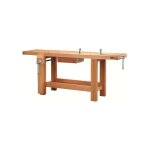 Outifrance - etabli bois de menuisier professionnel longueur 2, m avec deux presses