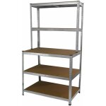 Monster racking - etabli de rangement en acier galvanis� sans boulons �tag�re pour atelier, garage, & ...