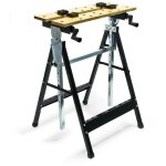 Bigb - etabli de travail portable et pliable en bois et métal - charge max 100kg Bigb - etabli de travail portable et pliable en bois et métal - charge max 100kg
