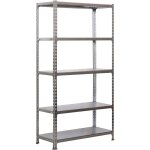 Simonrack - etagre 5 niveaux kit simonclick plus 5 / 500 galva / galva 2000x1000x500mm