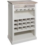 Atmosphera - etagère avec range bouteilles en bois aleria Atmosphera - etagère avec range bouteilles en bois aleria