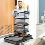 Etagère de rangement pliable portative pour bagages sleekbag innovagoods Etagère de rangement pliable portative pour bagages sleekbag innovagoods