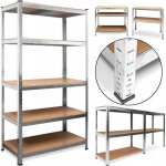 �tag�re rayonnage modulable en m�tal, 5 �tages, 175kg / par �tag�re - secury - t