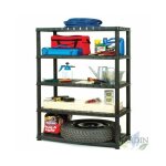 Etagre en rsine 5 tagres, modulaire 93x46x185 cm, pour l'entretien des outils