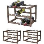 �tag�re � vin hwc - b58, porte - bouteilles, sapin, 3 fonds - 1 pi�ce