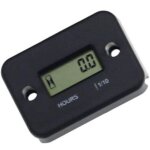 �tanche �cran lcd compteur num�rique heure moteur portable gauge compteur horaire moto bateau compteur ...