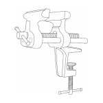 Etau agrafe amateur 90 mm outifrance