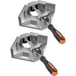 �tau d'angle, [2 pack] etau d'angle 90�en alliage d'aluminium, pince � angle droit outil de serrage avec ...