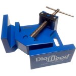 Etau d'angle 95 x 70 mm � vis et serrage double pivot - omnivor