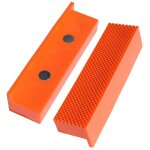 Etau de banc bande de protection magn�tique m�choire, mordaches aimant�es pour etaux avec rainures, mors ...