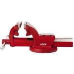 Etau d'tabli parallle guide carr avec mors pour tube mors tubes 125mm