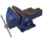 Etau d'etabli pivotant en fonte 200mm holzmann wbs200n