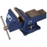 Etau d'�tabli de serrage 150 mm en fonte base tournante holzmann wbs150n