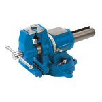 Etau multifontions 125 mm multiusages orientable et pivotant