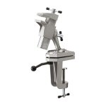 Etau pivotant et basculant se serrant sur les �tablis jusqu'� une �pais. : de plan de travail de 80 mm, ...