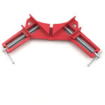 Etau presse d'angle 90 degr�s avec serrage � vis - largeur 75 mm - m�tal - outil polyvalent de menuiserie ...