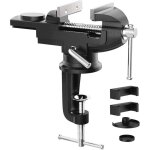 �tau de table m�choires de 70 mm, petite pince t�te pivotant 360�multi angle avec enclume, etau � ventouse ...
