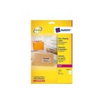 Etiquettes adresses laser 199, 6 x 289, 1 mm avery l7567 - 25 - transparentes - pochette de 25