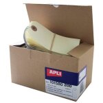 Etiquette am�ricaine 120 x 57 mm apli bo�te de 200