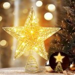 �toile de no�l lumineuse, �toile de no�l lumineuse, d�coration de sapin de no�l, d�corations led pour ...