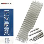 Etui de 25 electrodes acier 2 x 300 mm baguette enrobe soudure toutes positions awelco