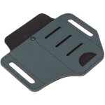 �tui en cuir porte - outils edc, porte - couteau multifonction avec poche pour lampe torche et stylo, ...