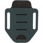 �tui multifonction en cuir pour edc, poche unique organisateur pour ceinture, lampe de poche, camping, ...