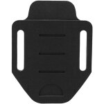 �tui multifonction en cuir pour outils edc, porte - lampe de ceinture noir pour randonn�e