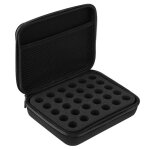 �tui de transport pour huiles essentielles, bo�tier rigide pour flacons de 5ml (noir)
