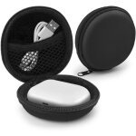 �tui universel pour �couteurs intra - auriculaires, protection rigide, transport multifonctionnel, noir. ...