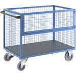 Eurokraftpro - eurokraft pro, chariot - caisse, parois en treillis m�tallique,