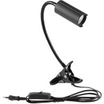 Kkl - 7 41600550 lampe led  pince 7 w noir a588112 - eurolite