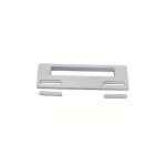 Fender de porte réfrigérateur blanc + embellissement standard Fender de porte réfrigérateur blanc + embellissement standard